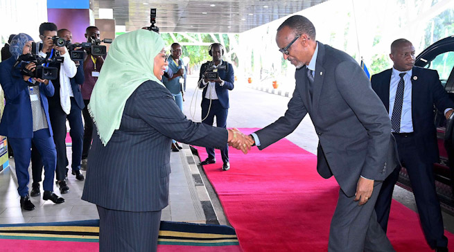 Perezida Kagame muri Tanzania mu ruzinduko rw’iminsi 2