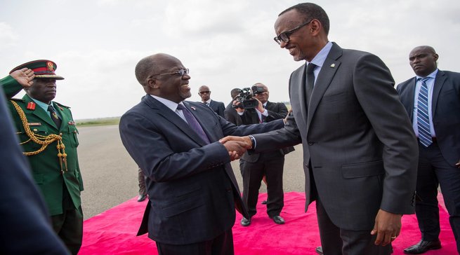 Perezida Paul Kagame yageze muri Tanzania