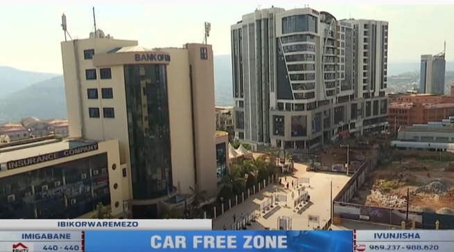 Umujyi wa Kigali ugiye kuvugurura agace ka Car free zone